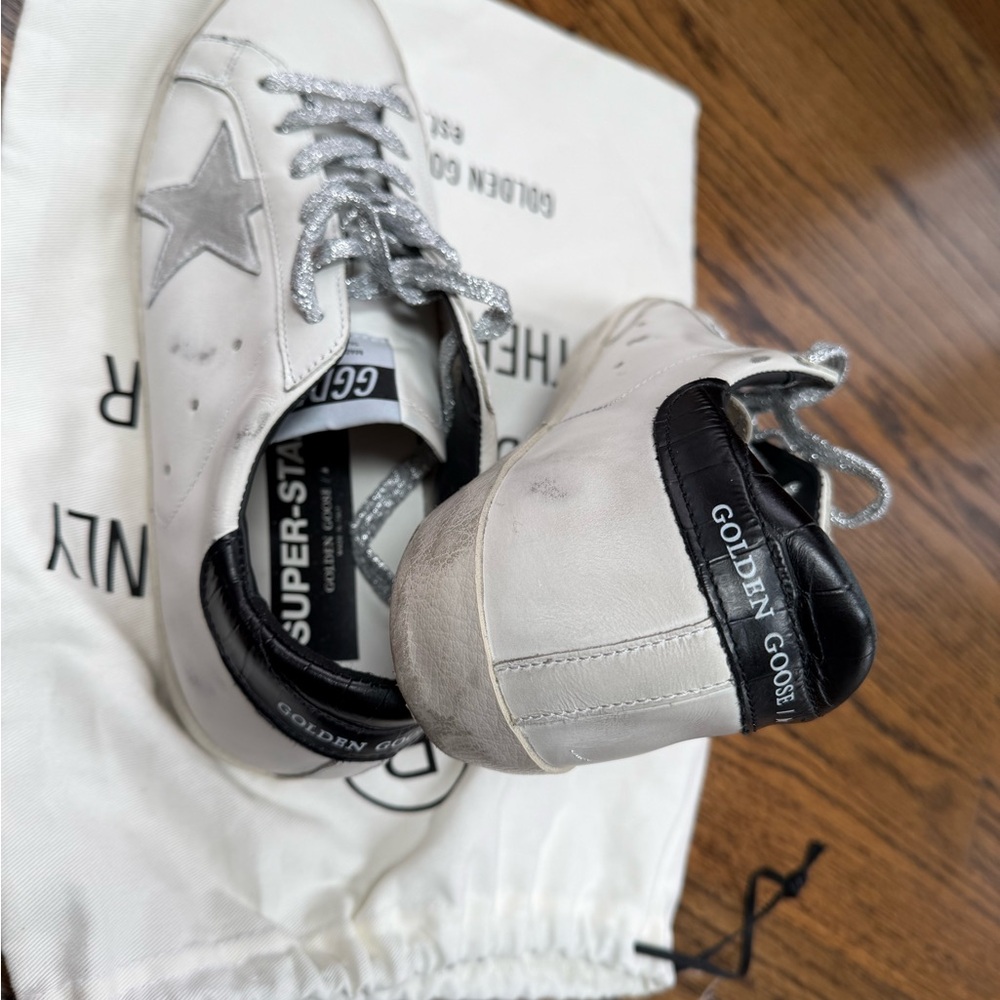 Golden Goose Super Star White/Black/Ice - Picture 5 of 6